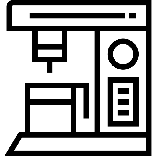 kaffeemaschine Detailed Straight Lineal icon
