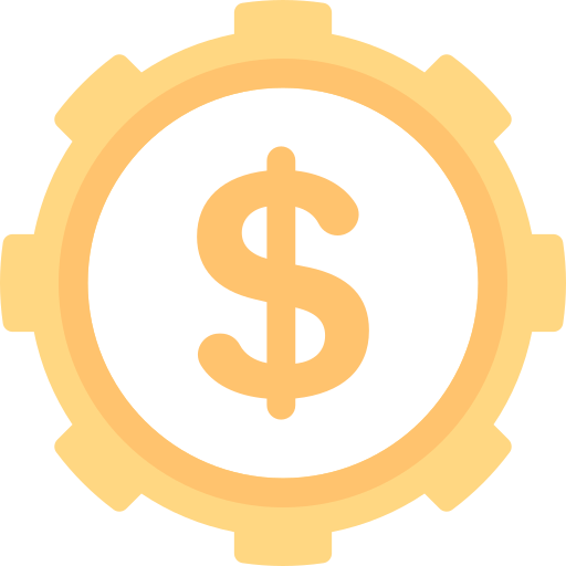 symbole du dollar Special Flat Icône