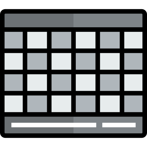 szachownica Detailed Straight Lineal color ikona