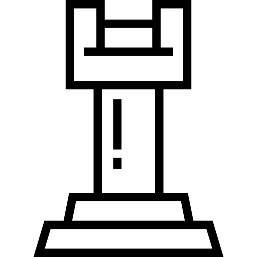 전략 Detailed Straight Lineal icon