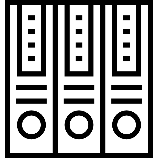 보관소 Detailed Straight Lineal icon