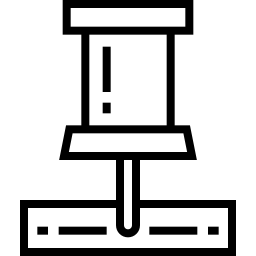 zawleczka Detailed Straight Lineal ikona