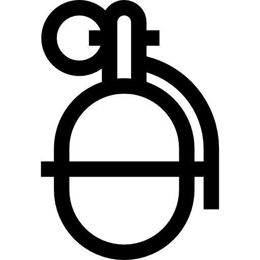 手榴弾 Basic Straight Lineal icon