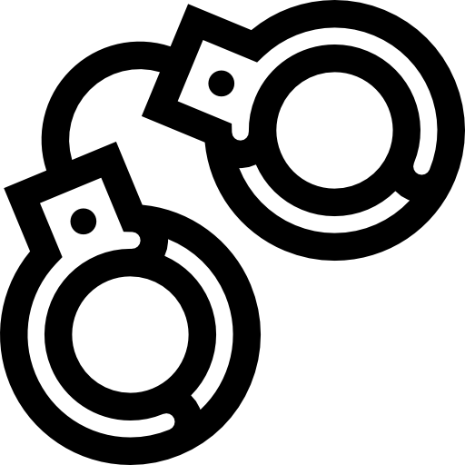 Handcuffs Basic Straight Lineal icon