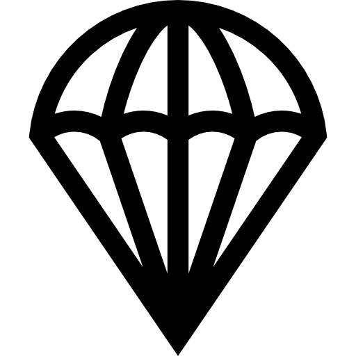 パラシュート Basic Straight Lineal icon