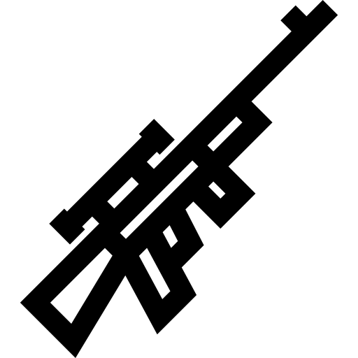 francotirador Basic Straight Lineal icono