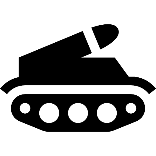 탱크 Basic Straight Filled icon