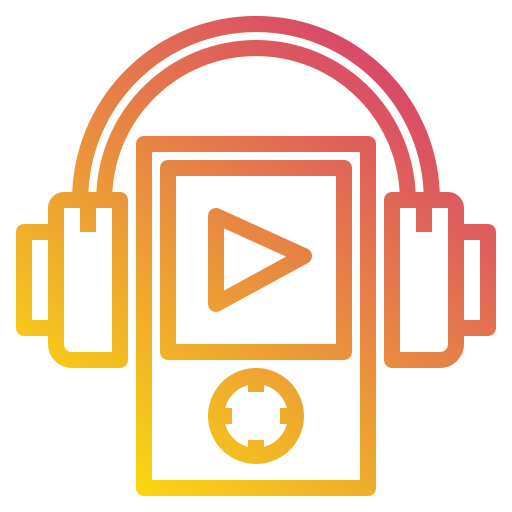 audio Payungkead Gradient ikona