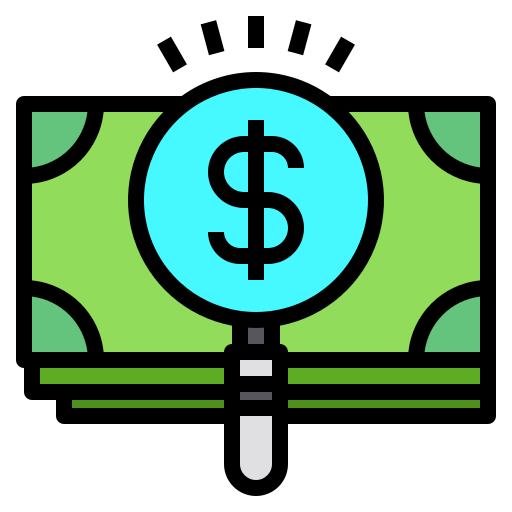 Money Payungkead Lineal Color icon