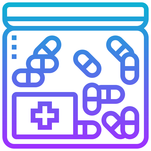 Pill Meticulous Gradient icon