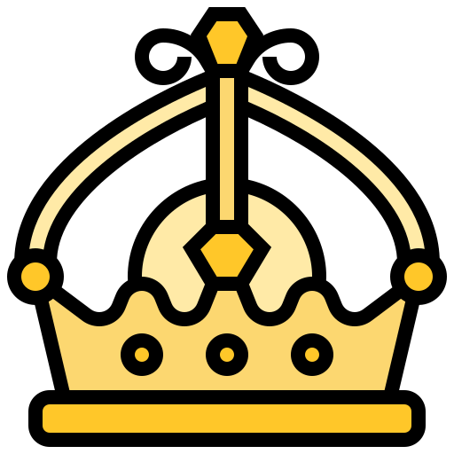 Crown Meticulous Lineal Color icon