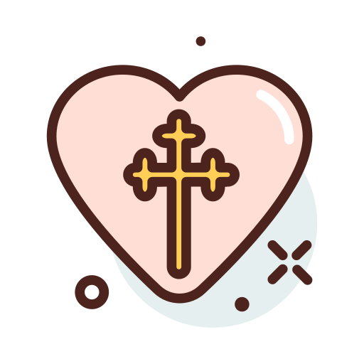 Heart Darius Dan Lineal Color icon