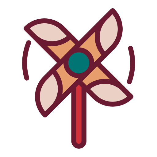 바람개비 Generic Outline Color icon