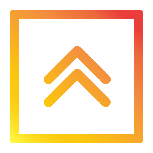 위쪽 화살표 Generic Gradient icon