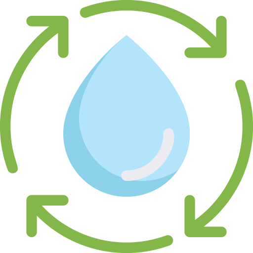 el ciclo del agua Generic Flat icono