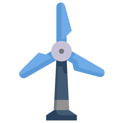 windmolen Generic Flat icoon