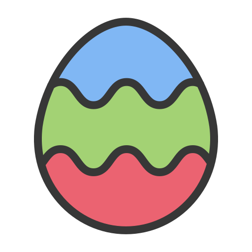 卵 Generic Outline Color icon