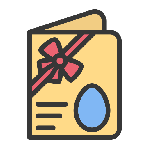 グリーティングカード Generic Outline Color icon