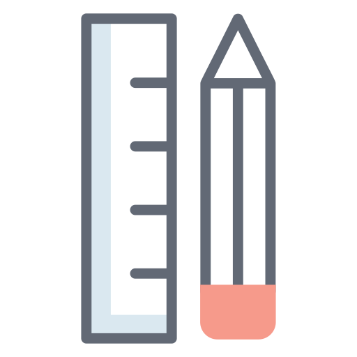 Pencil and ruler Generic Others icon