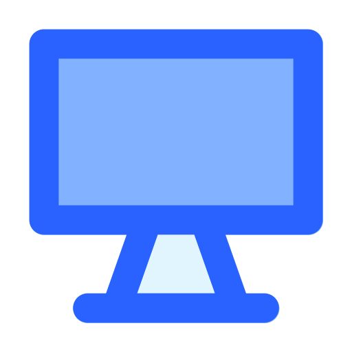 Monitor Generic Blue icon