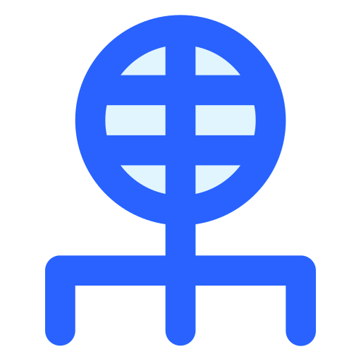 인터넷 Generic Blue icon