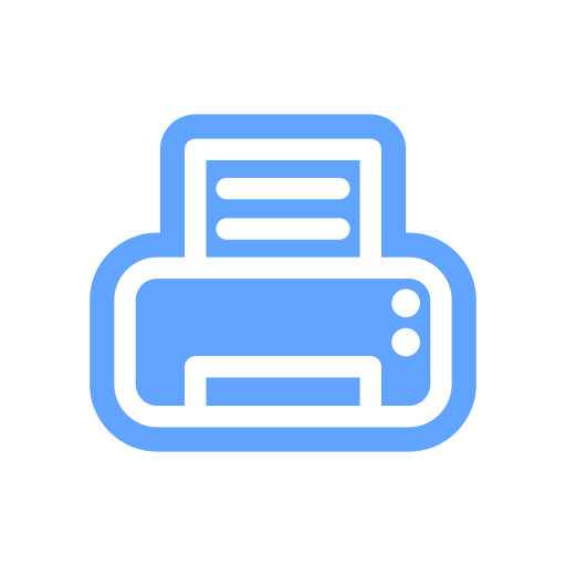 프린터 변형 Generic Blue icon