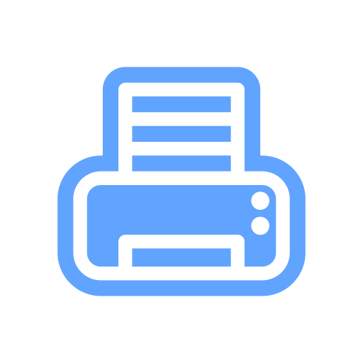 variante de impresora Generic Blue icono