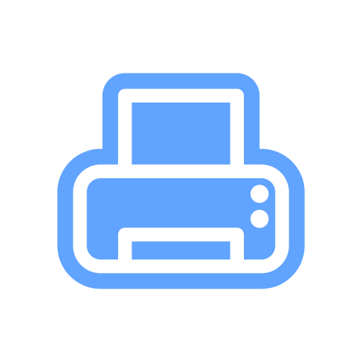 Инструмент для печати Generic Blue иконка