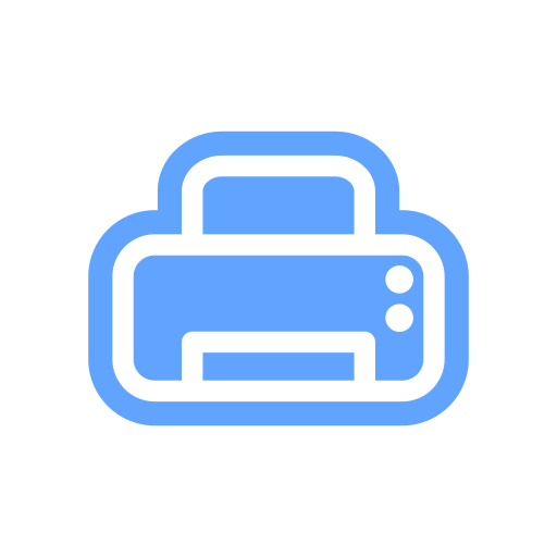 strumento di stampa Generic Blue icona