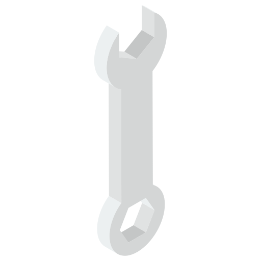 Гаечный ключ Generic Isometric иконка