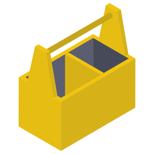 Ящик для инструментов Generic Isometric иконка
