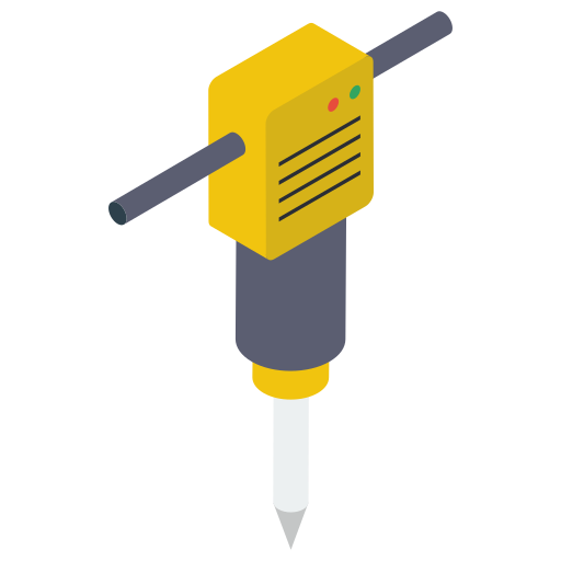 Jackhammer Generic Isometric icon