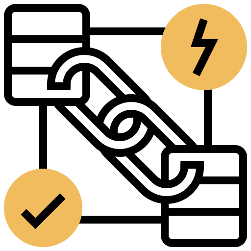collegamento ipertestuale Meticulous Yellow shadow icona