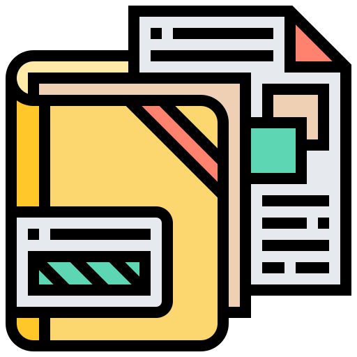 Document Meticulous Lineal Color icon