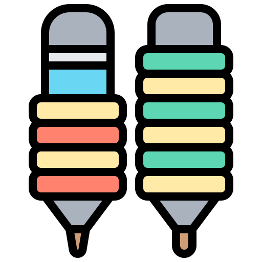 bleistift Meticulous Lineal Color icon