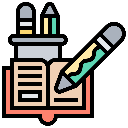 Copywriting Meticulous Lineal Color icon