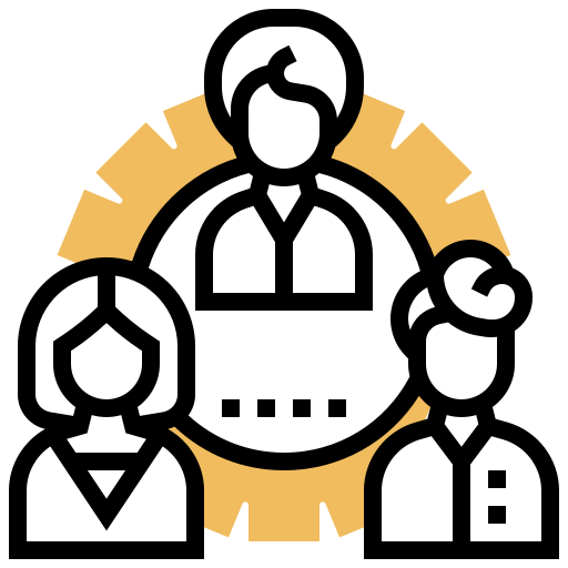 Organization Meticulous Yellow shadow icon