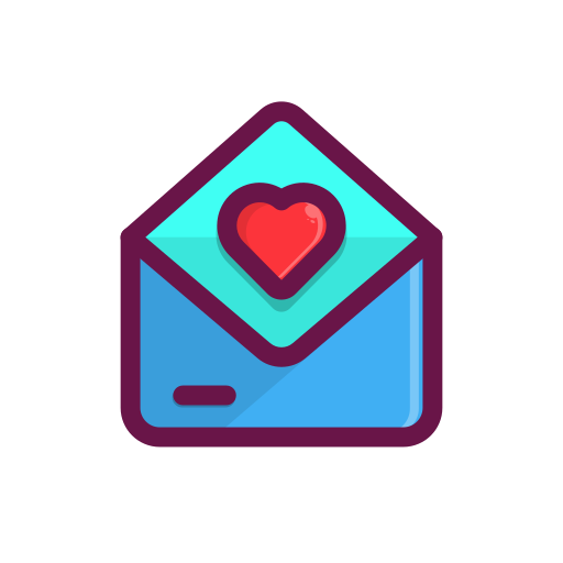Message Generic Outline Color icon