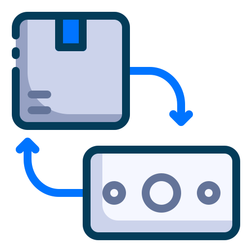 Transaction Generic Outline Color icon
