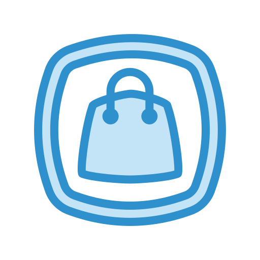 Shopping Generic Blue icon