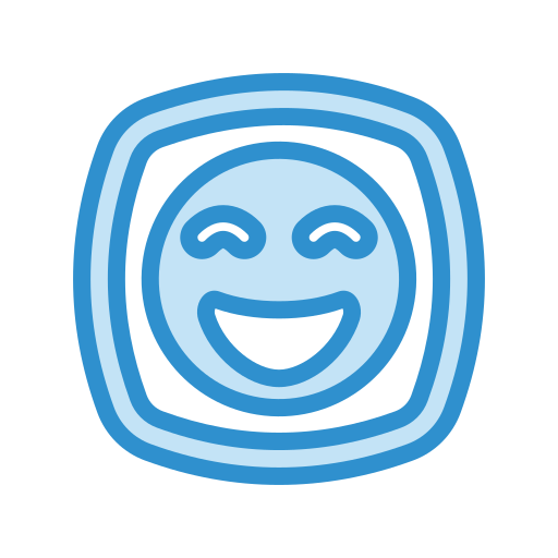emoticon Generic Blue icono