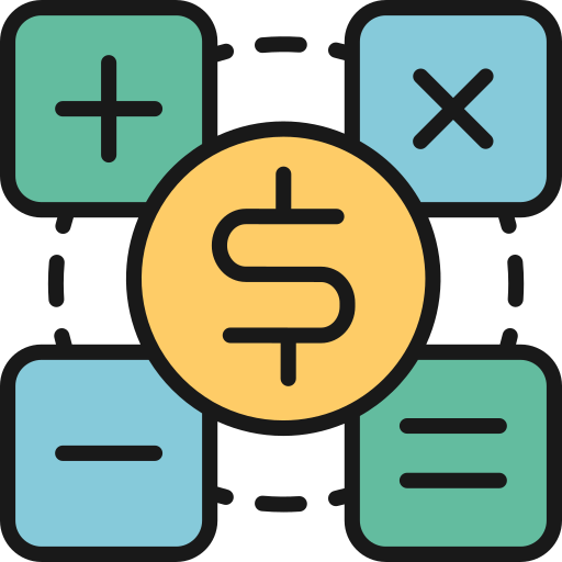 Calculator Generic Outline Color icon