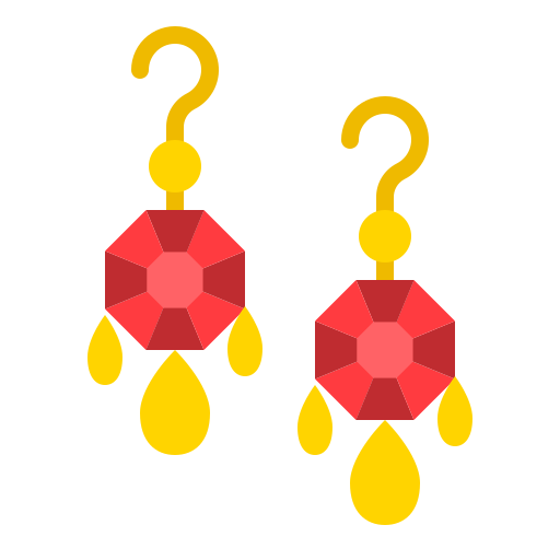 Earrings Generic Flat icon