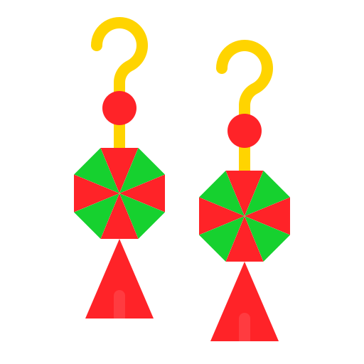 Earrings Generic Flat icon