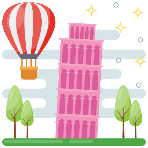 der schiefe turm von pisa Generic Flat icon