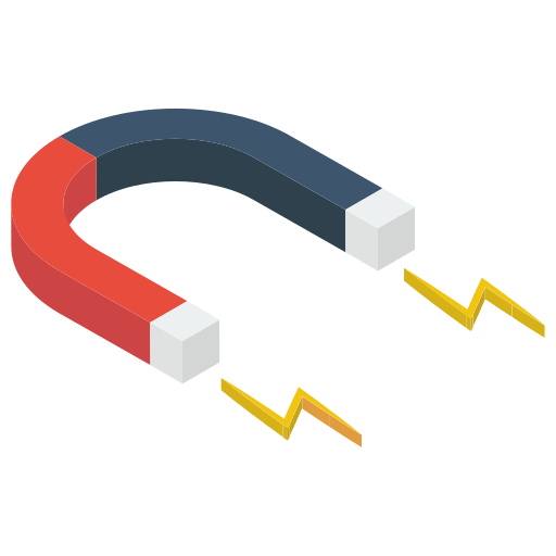 magnes Generic Isometric ikona