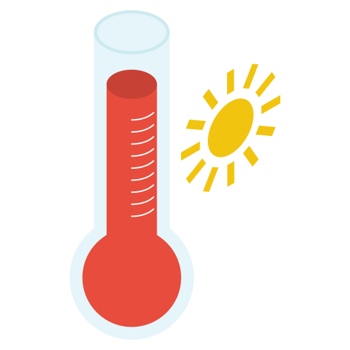 temperatura Generic Isometric ikona