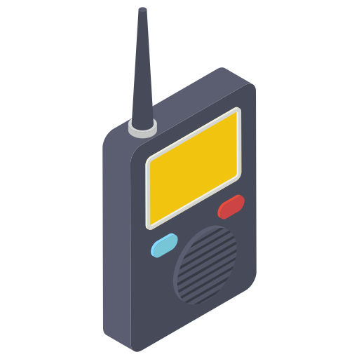 talkie walkie Generic Isometric Icône