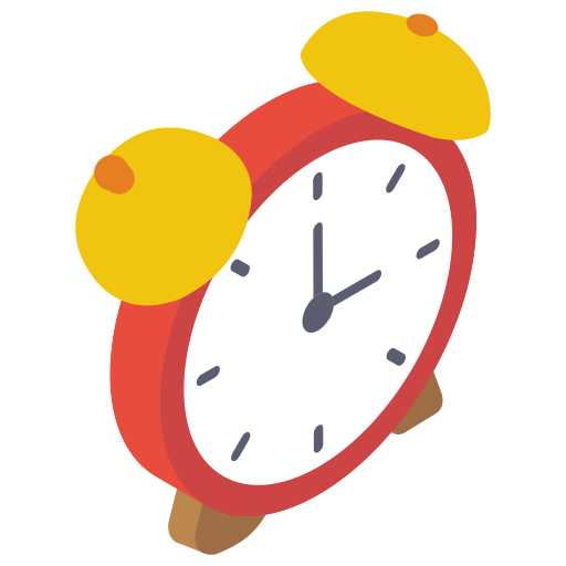 Alarm clock Generic Isometric icon