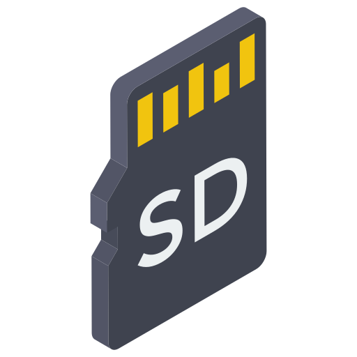 sdカード Generic Isometric icon